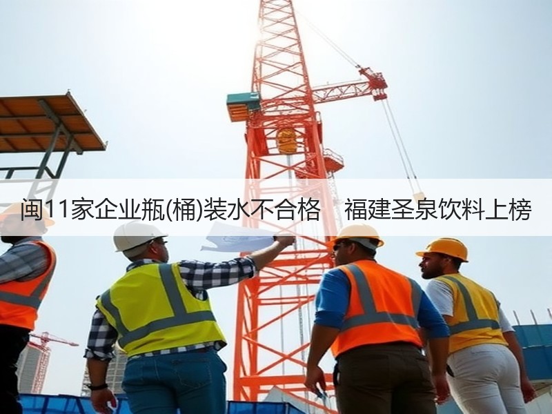 闽11家企业瓶(桶)装水不合格　福建圣泉饮料上榜