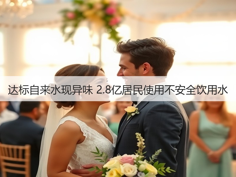 达标自来水现异味 2.8亿居民使用不安全饮用水