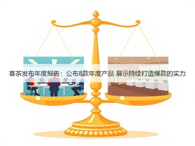 喜茶发布年度报告：公布8款年度产品 展示持续打造爆款的实力